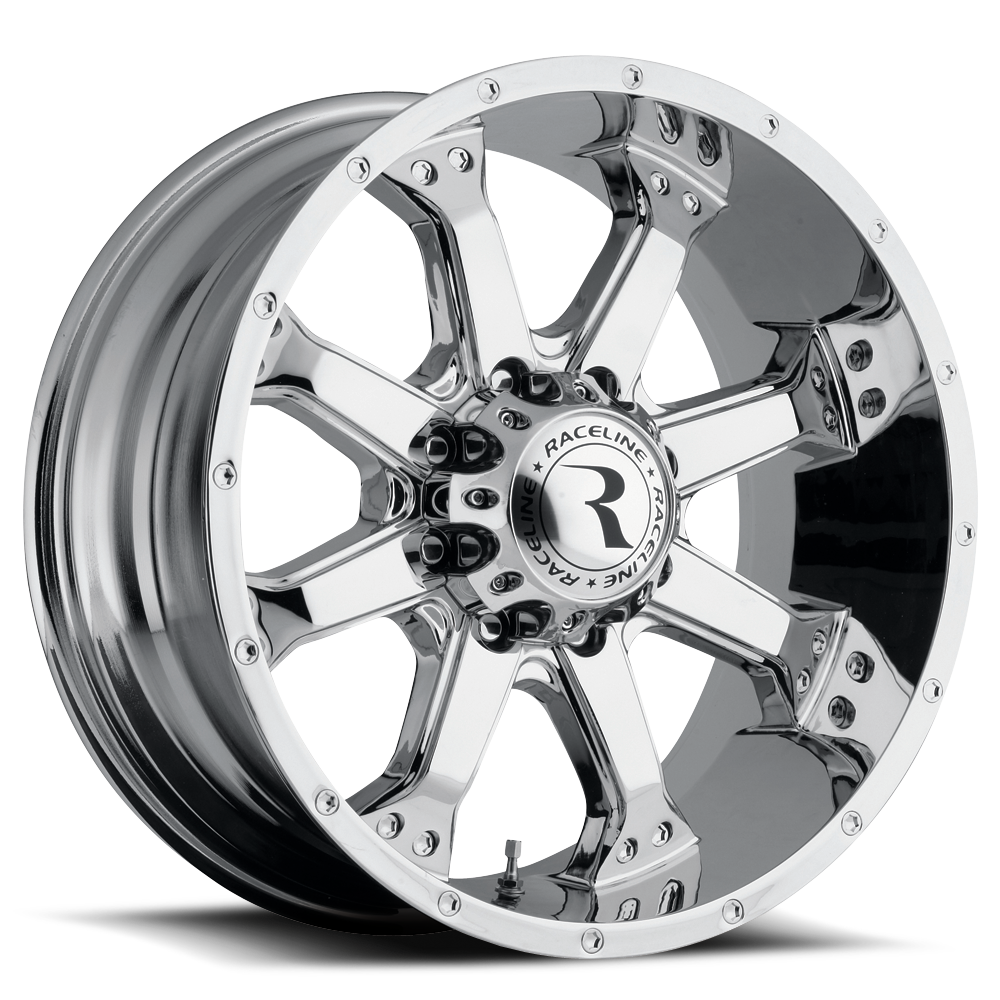 Raceline 991 Assault Wheels (17X9 +25mm Offset) 6X139.7 or 6X135 Bolt