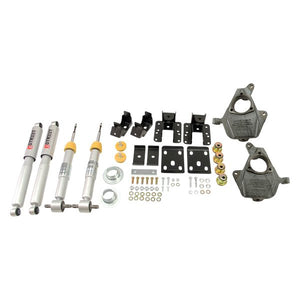 695.69 Belltech Lowering Kit Chevy Silverado / GMC Sierra 2WD All Cabs (14-15) Front And Rear - w/ or w/o Shocks - Redline360