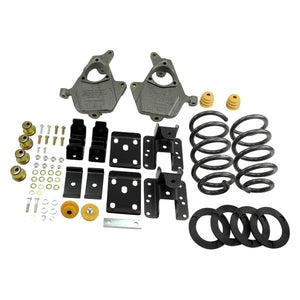 1216.33 Belltech Lowering Kit Chevy Silverado / GMC Sierra 2WD Ext. & Crew Cab (14-15) Front And Rear - w/ or w/o Shocks - Redline360