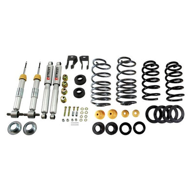 826.40 Belltech Lowering Kit Chevy Tahoe / Avalanche 2WD (07-20) w/ Factory Autoride -  Front And Rear - w/ or w/o Shocks - Redline360