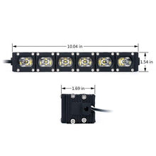 Load image into Gallery viewer, Xprite CREE LED Spot Flood Combo Light Bar C7 Cosmos Series - 10" / 20" / 30" - 10" Alternate Image