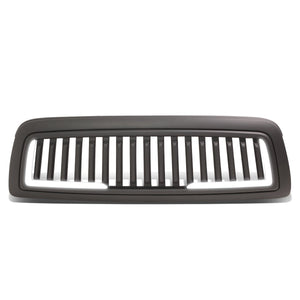 DNA Grill Dodge Ram 1500 (09-12) [Badgeless Vertical Slat Style] Glossy Black or Matte Black