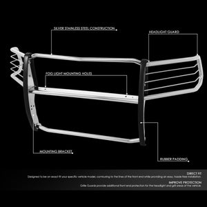 DNA Bull Bar Guard Dodge Ram 2500/3500 (10-18) [Grill Guard] Chrome