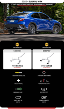 Load image into Gallery viewer, MBRP Exhaust Subaru WRX 2.4L (22-24) 3" Catback w/ Quad Tips - Street or Race - Street Profile / Polished Aluminum Alternate Image