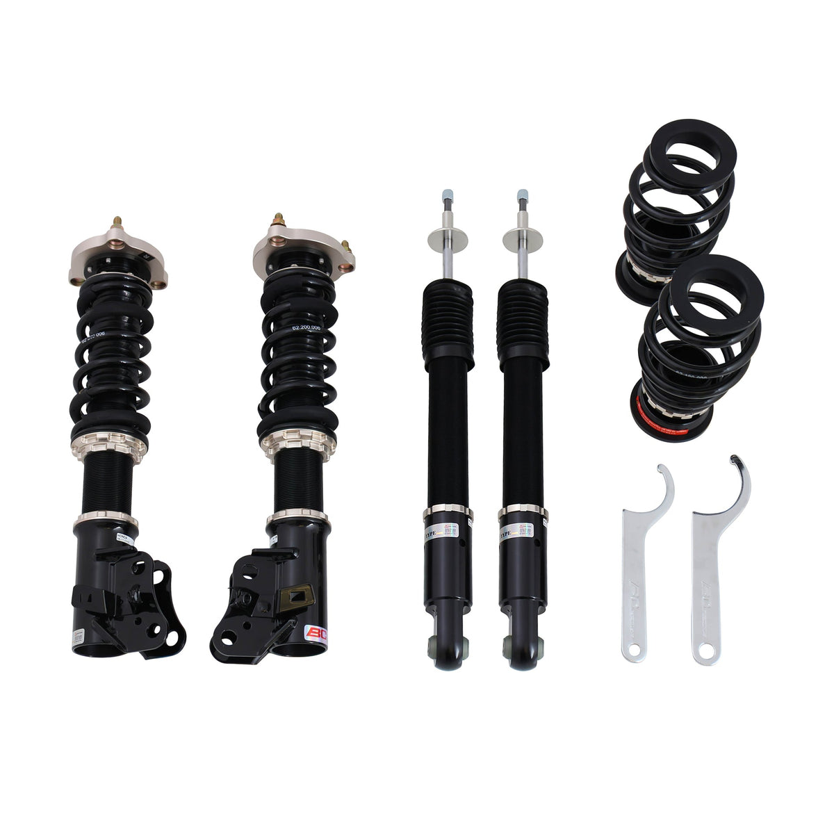 BC Racing Coilovers Honda Civic & Civic Si (2006-2011) w/ Front Camber ...