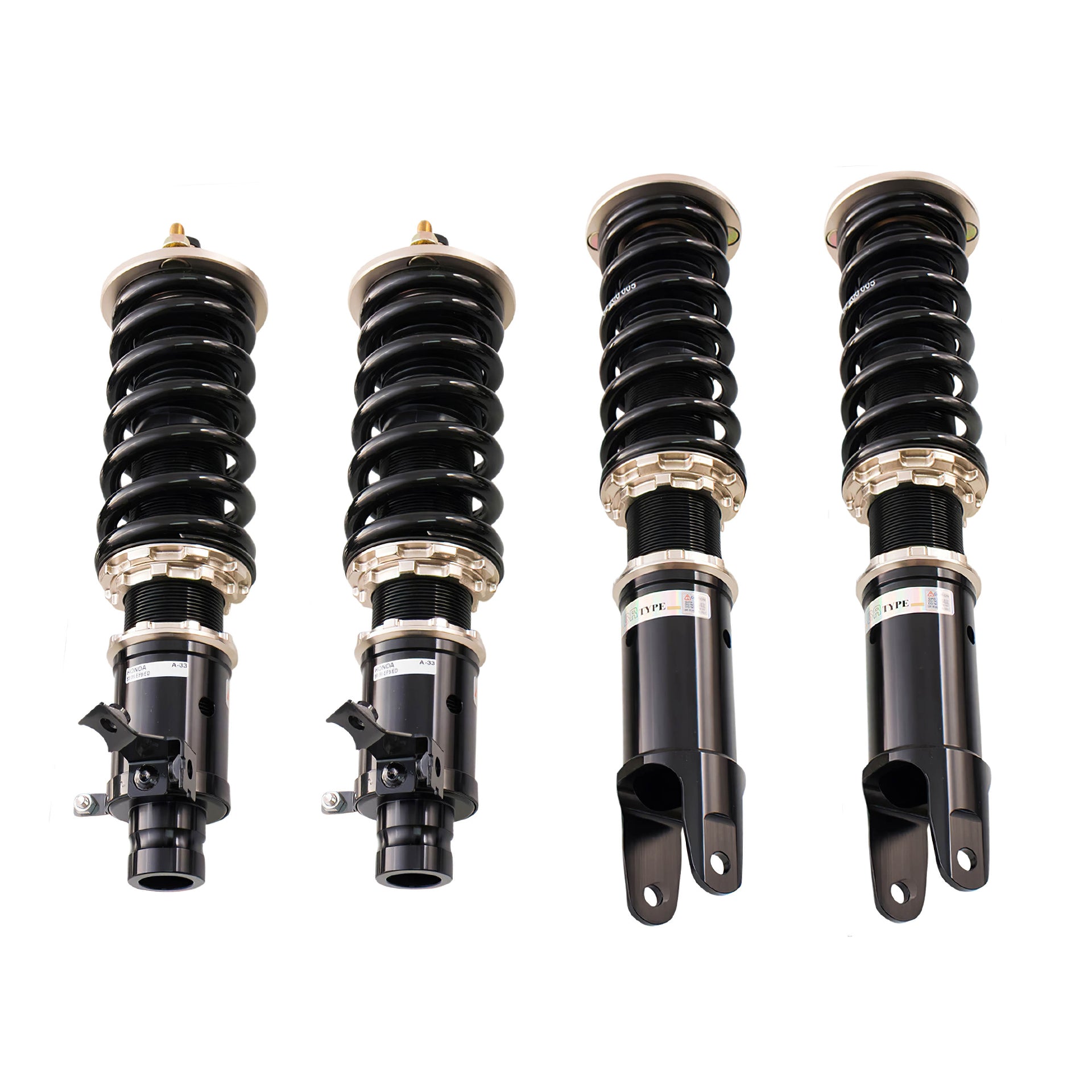BC Racing Coilovers Honda Civic EF & CRX (1988-1991) w/ Rear Fork or E