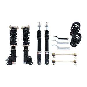 1195.00 BC Racing Coilovers Honda Civic (2012-2015) Civic Si (2012-2013) w/ Front Camber Plates - Redline360