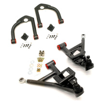 Load image into Gallery viewer, BMR Upper A-Arm Kit Chevy Camaro / Pontiac Firebird (93-02) Red or Black Hammertone - Black Hammertone Alternate Image
