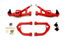 Load image into Gallery viewer, BMR Upper A-Arm Kit Chevy Camaro / Pontiac Firebird (93-02) Red or Black Hammertone - Red Alternate Image