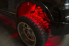 Load image into Gallery viewer, Oracle ColorSHIFT Underbody Wheel Well LED Lighting Kit - 4 Piece w/ Bluetooth + RF Alternate Image