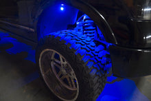 Load image into Gallery viewer, Oracle ColorSHIFT Underbody Wheel Well LED Lighting Kit - 4 Piece w/ Bluetooth + RF Alternate Image
