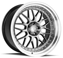 Load image into Gallery viewer, 234.75 Aodhan AH02 Wheels (18x9.5 5x114.3 +30 Offset) Black / Silver - Redline360 Alternate Image