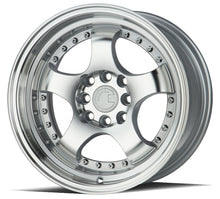 Load image into Gallery viewer, 207.25 Aodhan AH03 Wheels (18x9.5 5x114.3 +30 Offset) Black / Silver - Redline360 Alternate Image