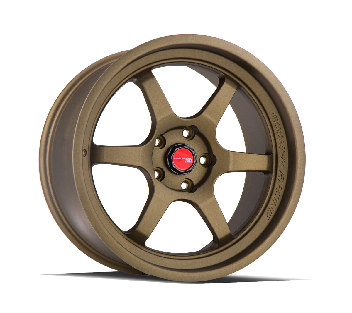 Aodhan AH08 Wheels (18x8.5 5x100 +35 Offset) Black / Bronze / White