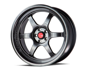 224.75 Aodhan AH08 Wheels (18x9.5 5x100 +35 Offset) Black / Bronze / White - Redline360