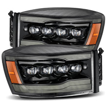 Load image into Gallery viewer, 1145.00 AlphaRex Quad 3D LED Projector Headlights Dodge Ram [Nova Series] (06-08) Alpha-Black / Black / Chrome - Redline360 Alternate Image