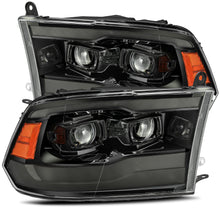 Load image into Gallery viewer, 874.99 AlphaRex Dual LED Projector Headlights Ram 1500/2500/3500 [LUXX Series - Sequential Turn Signal] (06-08) Alpha-Black or Chrome - Redline360 Alternate Image