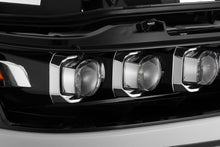 Load image into Gallery viewer, 1305.00 AlphaRex Quad 3D LED Projector Headlights Ram 1500 [Nova Series - Sequential Signal] (19-20) Jet Black / Black / Chrome - Redline360 Alternate Image