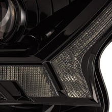 Load image into Gallery viewer, AlphaRex Dual LED Projector Headlights Ford Ranger (2019-2021) LUXX Series w/ Sequential Turn Signal - Alpha Black / Black - Alpha Black Alternate Image