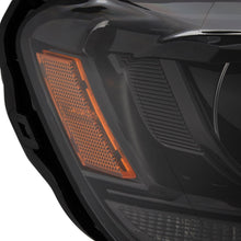 Load image into Gallery viewer, AlphaRex Dual LED Projector Headlights Ford Ranger (2019-2021) LUXX Series w/ Sequential Turn Signal - Alpha Black / Black - Alpha Black Alternate Image