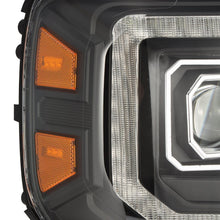 Load image into Gallery viewer, AlphaRex Projector Headlights GMC Sierra (2014-2018) Pro Series - Sequential Turn - Alpha-Black/Black - Alpha-Black / No Converter (14-18 w/ Halogen) Alternate Image