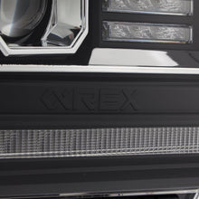 Load image into Gallery viewer, AlphaRex Projector Headlights GMC Sierra (2014-2018) Pro Series - Sequential Turn - Alpha-Black/Black - Alpha-Black / No Converter (14-18 w/ Halogen) Alternate Image