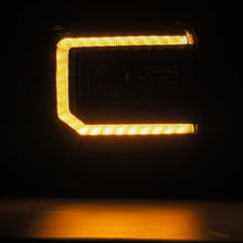Load image into Gallery viewer, AlphaRex Projector Headlights GMC Sierra (2014-2018) Pro Series - Sequential Turn - Alpha-Black/Black - Alpha-Black / No Converter (14-18 w/ Halogen) Alternate Image