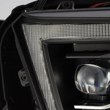 Load image into Gallery viewer, 1099.00 AlphaRex Quad 3D LED Projector Headlights Toyota 4Runner (2010-2013) [Nova Series - DRL Light Tube] Alpha-Black/Black - Redline360 Alternate Image