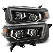 Load image into Gallery viewer, 749.00 AlphaRex Dual LED Projector Headlights Toyota 4Runner (2010-2013) LUXX Series w/ Sequential Turn Signal - Alpha Black / Black - Redline360 Alternate Image