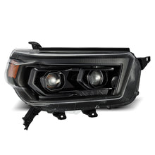 Load image into Gallery viewer, 749.00 AlphaRex Dual LED Projector Headlights Toyota 4Runner (2010-2013) LUXX Series w/ Sequential Turn Signal - Alpha Black / Black - Redline360 Alternate Image