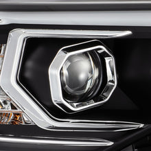 Load image into Gallery viewer, AlphaRex Dual LED Projector Headlights Toyota 4Runner [LUXX Series - Sequential Turn Signal] (14-20) Alpha-Black / Black / Chrome - Alpha-Black Alternate Image