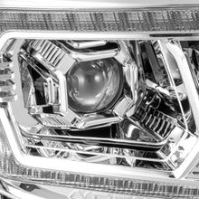 Load image into Gallery viewer, AlphaRex Dual LED Projector Headlights Toyota Tacoma [LUXX Series - DRL Light Tube] (05-11) Alpha-Black / Black / Chrome - Alpha-Black / With Converter Alternate Image