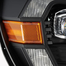 Load image into Gallery viewer, AlphaRex Quad 3D LED Projector Headlights Toyota Tacoma (2012-2015) [Nova Series - DRL Light Tube] Alpha-Black/Black - Alpha-Black Alternate Image