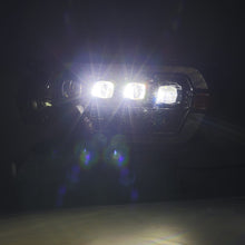 Load image into Gallery viewer, AlphaRex Quad 3D LED Projector Headlights Toyota Tacoma (2012-2015) [Nova Series - DRL Light Tube] Alpha-Black/Black - Alpha-Black Alternate Image