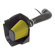 Load image into Gallery viewer, Airaid Performance Air Intake GMC Sierra 4.3/ 4.8/ 5.3/ 6.2L V6/ V8 (2013) Yellow Filter w/ Intake Tube - Yellow (Oiled) Alternate Image