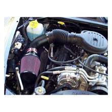 Load image into Gallery viewer, Airaid Performance Air Intake Dodge Dakota 5.9 V8 F/I (97-03) Red/ Black/ Blue Filter Alternate Image