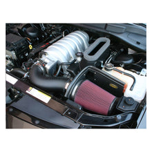 Load image into Gallery viewer, Airaid Performance Air Intake Dodge Charger 6.1L V8 (06-10) Red/ Black/ Blue Filter Alternate Image