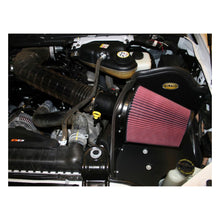 Load image into Gallery viewer, Airaid Performance Air Intake Ford F250/F350 Super Duty 6.8L V10 (05-07) Red/ Black/ Blue Filter Alternate Image