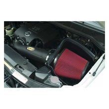 Load image into Gallery viewer, Airaid Performance Air Intake Nissan Titan 5.6L F/I V8 (04-15) Red / Blue/ Yellow Filter Alternate Image
