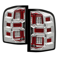 Load image into Gallery viewer, Xtune Full LED Tail Lights GMC Sierra (2007-2014) Black or Chrome Housing Alternate Image