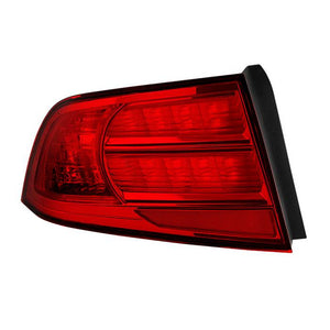 Xtune Tail Lights Acura TL (2004-2008) [OEM Style] Red or Red Smoke