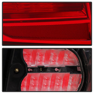 Xtune Tail Lights Acura TL (2004-2008) [OEM Style] Red or Red Smoke