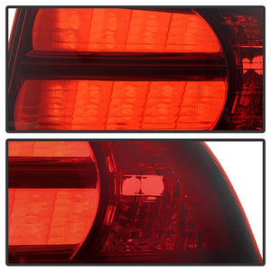 Xtune Tail Lights Acura TL (2004-2008) [OEM Style] Red or Red Smoke