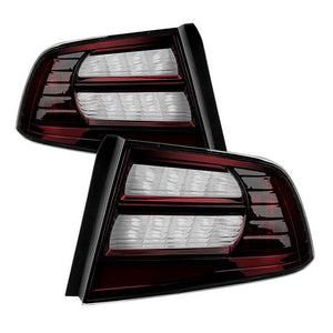 Xtune Tail Lights Acura TL (2004-2008) [OEM Style] Red or Red Smoke