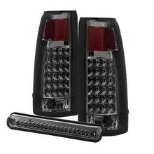Load image into Gallery viewer, Xtune LED Tail Lights GMC Sierra (88-98) [w/ 3rd Brake Light] Chrome Housing / Smoke Lens - Default Title Alternate Image