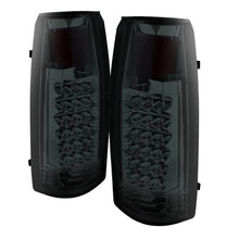 Load image into Gallery viewer, Xtune LED Tail Lights Chevy C/K Series 1500/2500/3500 (88-98) Black or Chrome Housing - Chrome / Smoke Alternate Image