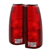 Load image into Gallery viewer, Xtune Tail Lights Chevy Tahoe (95-00) [OEM Style] Red Clear or Red Smoked Lens - Red Clear Alternate Image