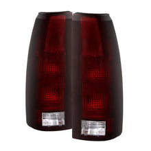 Load image into Gallery viewer, Xtune Tail Lights Chevy Tahoe (95-00) [OEM Style] Red Clear or Red Smoked Lens - Red Smoked Alternate Image