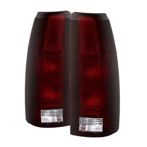 Xtune Tail Lights Chevy Blazer (92-94) [OEM Style] Red Clear or Red Smoked Lens