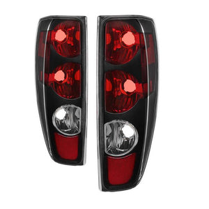 Xtune Tail Lights Chevy Colorado (2004-2012) [Euro Style] Black Clear or Smoked Lens